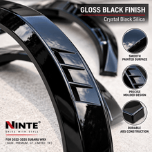NINTE Paint Matched Fender Flares For 2022-2025 Subaru WRX AFD-AeroflowDynamics - NINTE
