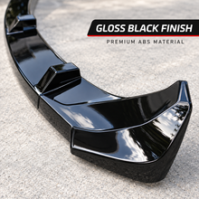 NINTE For 2020-2022 Audi A4 S4 Front Lip ABS Painted 3 Pieces Lower Bumper Splitter