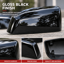 NINTE Mirror Caps Top Half For 2014-2019 Silverado & Sierra 1500 2500 3500 - NINTE