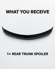 NINTE Rear Trunk Spoiler Wing Fit for Cadillac CT5 2020-2026 Painted Gloss Black One Piece V Blackwing Style Without Logo - NINTE