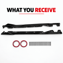 NINTE BLADE Style Side Skirts For 2022-2025 BMW 2 Series G42 230i M240i Extension Lip Splitters - NINTE