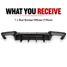 NINTE For 2011-2016 BMW F10 M Sport ABS F90 M5 Rear Diffuser Style NOT Fit 550/535