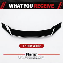 NINTE R Style Duckbill Rear Spoiler for 2021- 2025 KIA K5 LX LXS GT EX - NINTE
