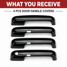 NINTE Mirror Covers Handle Covers Sets For 2017-2023 Ford F-250 Super Duty & F-350 Super Duty