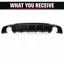 NINTE Shark-Fin Rear Bumper Diffuser for 2015-2023 Chrysler 300 SRT – Aggressive Rear Aero