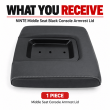NINTE Middle Seat Black Console Armrest Lid For 2014-2024 Silverado Sierra - NINTE