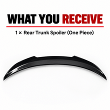 NINTE 2014–2024 Infiniti Q50 Rear Spoiler One Piece PSM Style Without Logo - NINTE
