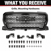 NINTE Denali Mesh Style Grille For 2019-2021 GMC Sierra 1500 ABS - NINTE
