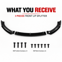 NINTE Front Lip Splitter For 2013-2018 BMW 3 Series F30 NON M-Sport - NINTE