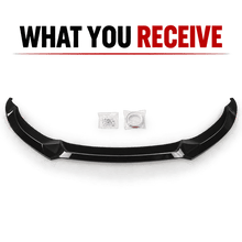 NINTE For 2015-2020 Fits BMW F80 M3 F82 F83 M4 1 Piece Style Front Bumper Lip Front Lower Diffuser - NINTE