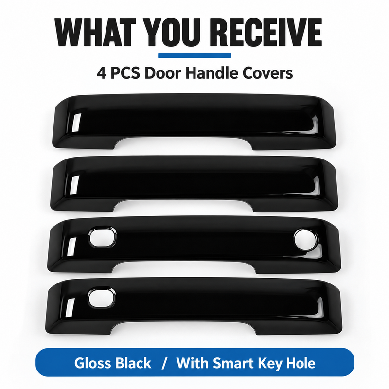 NINTE Door Handle Cover Trim for 2021-2026 Ford F-150 & Bronco – Smart-Key Fitment Options
