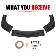 Load image into Gallery viewer, NINTE ZR1-Style Front Bumper Lip Splitter for 2005-2013 Chevrolet Corvette C6 Base – Track-Inspired Aero - NINTE