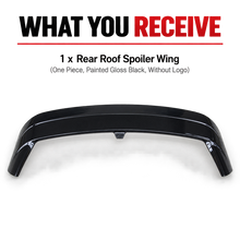 NINTE Rear Roof Spoiler Wing Fit For VW Golf 8 GTI 2020-2023 Painted Gloss Black One Piece Sport Style Without Logo