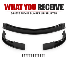 Load image into Gallery viewer, NINTE ZR1-Style Front Bumper Lip Splitter for 2005-2013 Chevrolet Corvette C6 Base – Track-Inspired Aero - NINTE