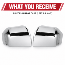 Load image into Gallery viewer, NINTE Mirror Caps for 2015-2020 Ford F-150, Non-Tow Top-Half Covers, 2-Piece - NINTE