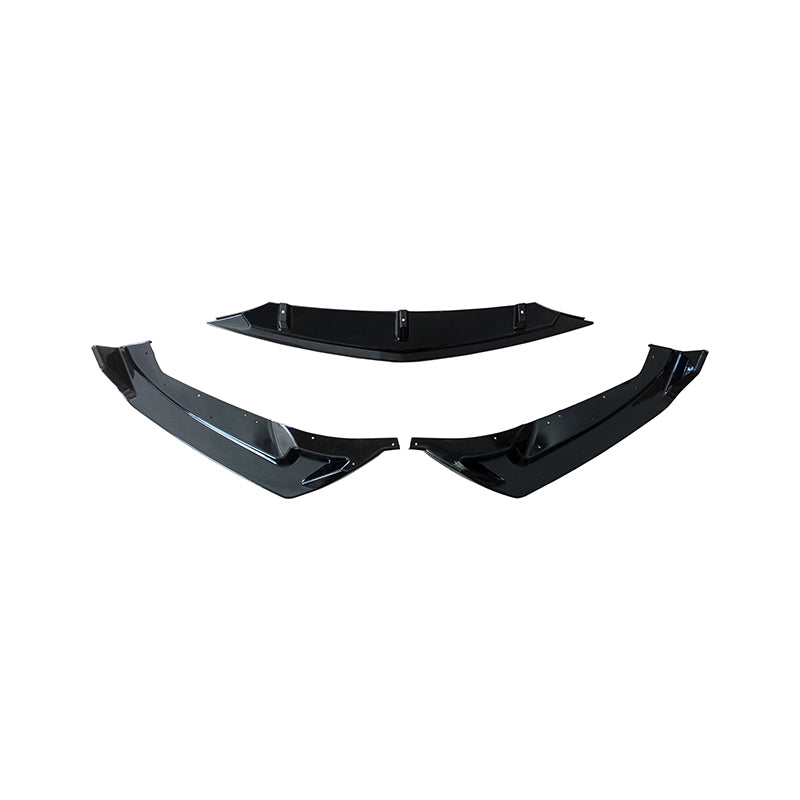 NINTE Front Lip For 2024-2026 Cadillac CT5-V 3PC Gloss Black Front Bumper Splitter