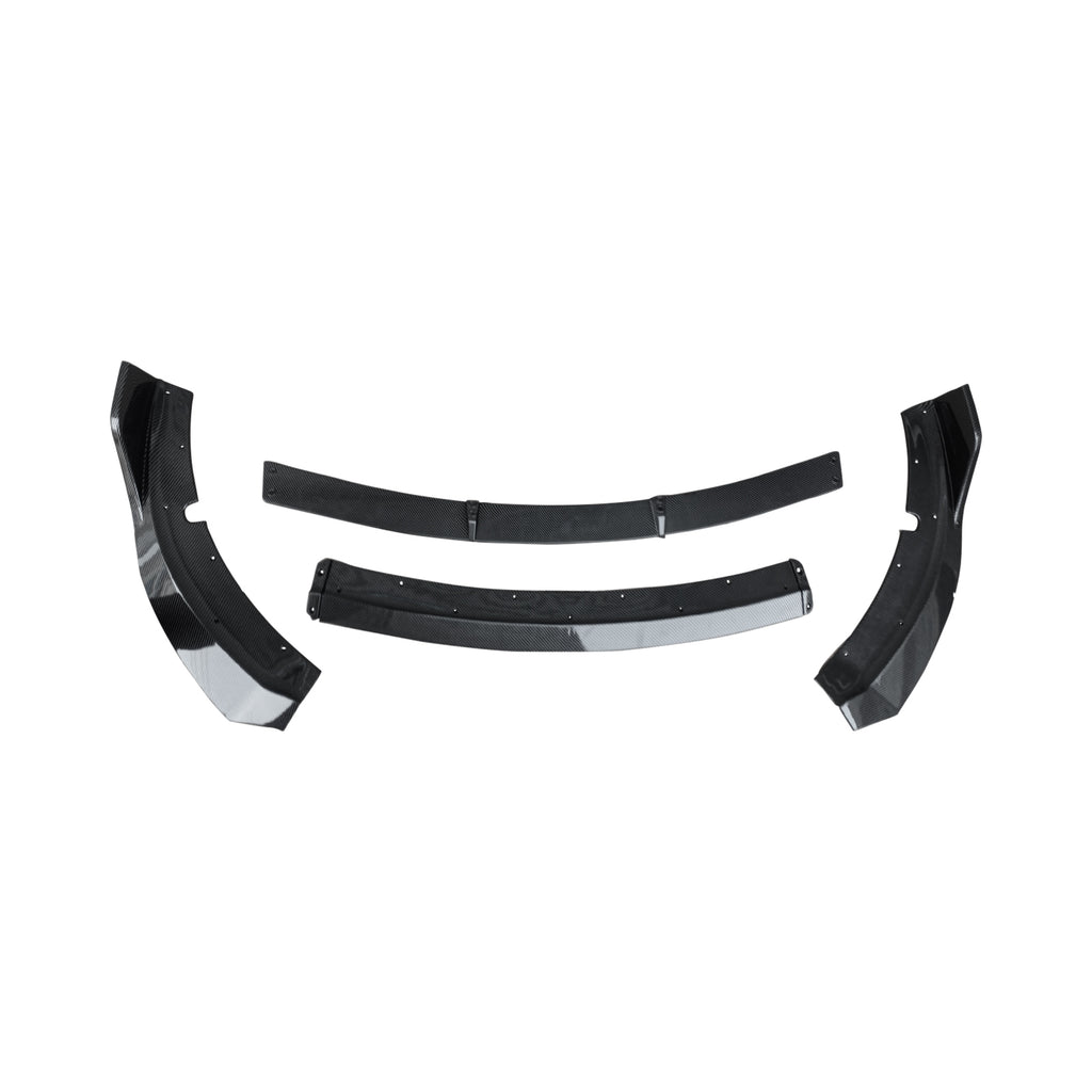 NINTE For 2015-2023 Dodge Charger SRT Scat Pack Front Lip Front Bumper Splitter 4 PCs