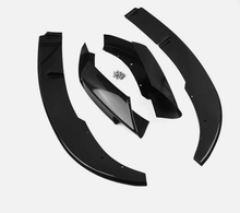 Charger l&#39;image dans la galerie, NINTE Front Bumper For 2012-2016 BMW F10 M5 5 Series Carbon Fiber Look MP Style Front Lip Lip Spoiler Splitter Chin