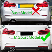 Load image into Gallery viewer, NINTE Rear Diffuser For 2012-2019 BMW F30 F31 M Sport Bumper 320i 328i Only Fit M Sport Model