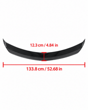 NINTE Rear Trunk Spoiler Wing Fit for Cadillac CT5 2020-2026 Painted Gloss Black One Piece V Blackwing Style Without Logo - NINTE