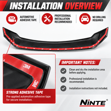 NINTE R Style Duckbill Rear Spoiler for 2021- 2025 KIA K5 LX LXS GT EX - NINTE