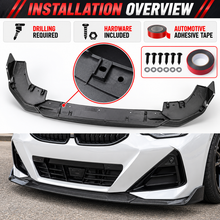 NINTE MP style Front Lip For 2022-2026 BMW G42 Coupe 220i 230i M240i