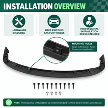 Load image into Gallery viewer, NINTE ZR1-Style Front Bumper Lip Splitter for 2005-2013 Chevrolet Corvette C6 Base – Track-Inspired Aero - NINTE