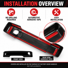 NINTE Door Handle Cover Trim for 2021-2026 Ford F-150 & Bronco – Smart-Key Fitment Options