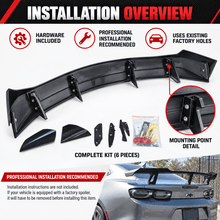 NINTE For 2016-2024 Chevy Camaro Rear Spoiler ZL1 1LE Style High Wing Spoiler Trunk Wing