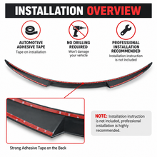 NINTE M Style Rear Spoiler for 2020-2024 Model Y