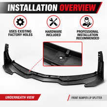 NINTE Stage 3 Front Bumper Lip & Winglet Kit for 2014-2019 Chevrolet Corvette C7 Stingray – Track-Inspired Aero - NINTE