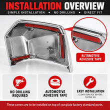 Load image into Gallery viewer, NINTE Mirror Caps for 2015-2020 Ford F-150, Non-Tow Top-Half Covers, 2-Piece - NINTE