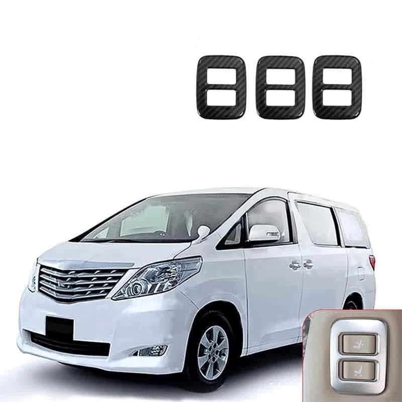 NINTE Toyota Alphard 2015-2019 Interior Seat Adjustment Button Cover - NINTE