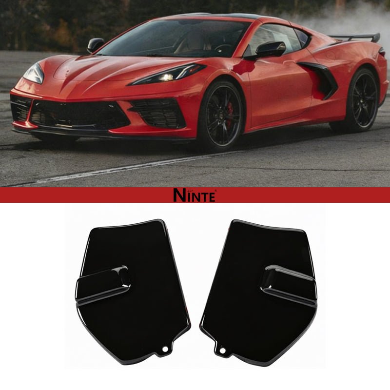 NINTE  For 2020-2024 Chevrolet Corvette C8 Front Strut Shock Tower Covers With Mag Ride