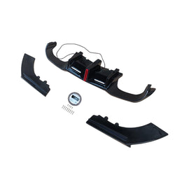 NINTE For 2016 - 2022 BMW 2 Series F87 M2 Rear Bumper Diffuser Lip W/ Light - NINTE