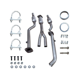 NINTE Rear Y Pipe & Catalytic Converter For 2006-2012 Lexus IS250 IS350 589447 2.5L - NINTE
