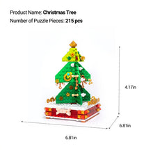 画像をギャラリービューアに読み込む, NINTE Christmas desktop puzzle assembly block toy gift