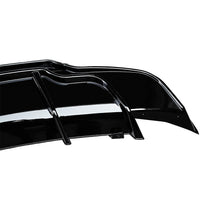 Charger l&#39;image dans la galerie, NINTE-Rear-Diffuser-For-2017-2022-Tesla- Model-3-ABS-gloss-black
