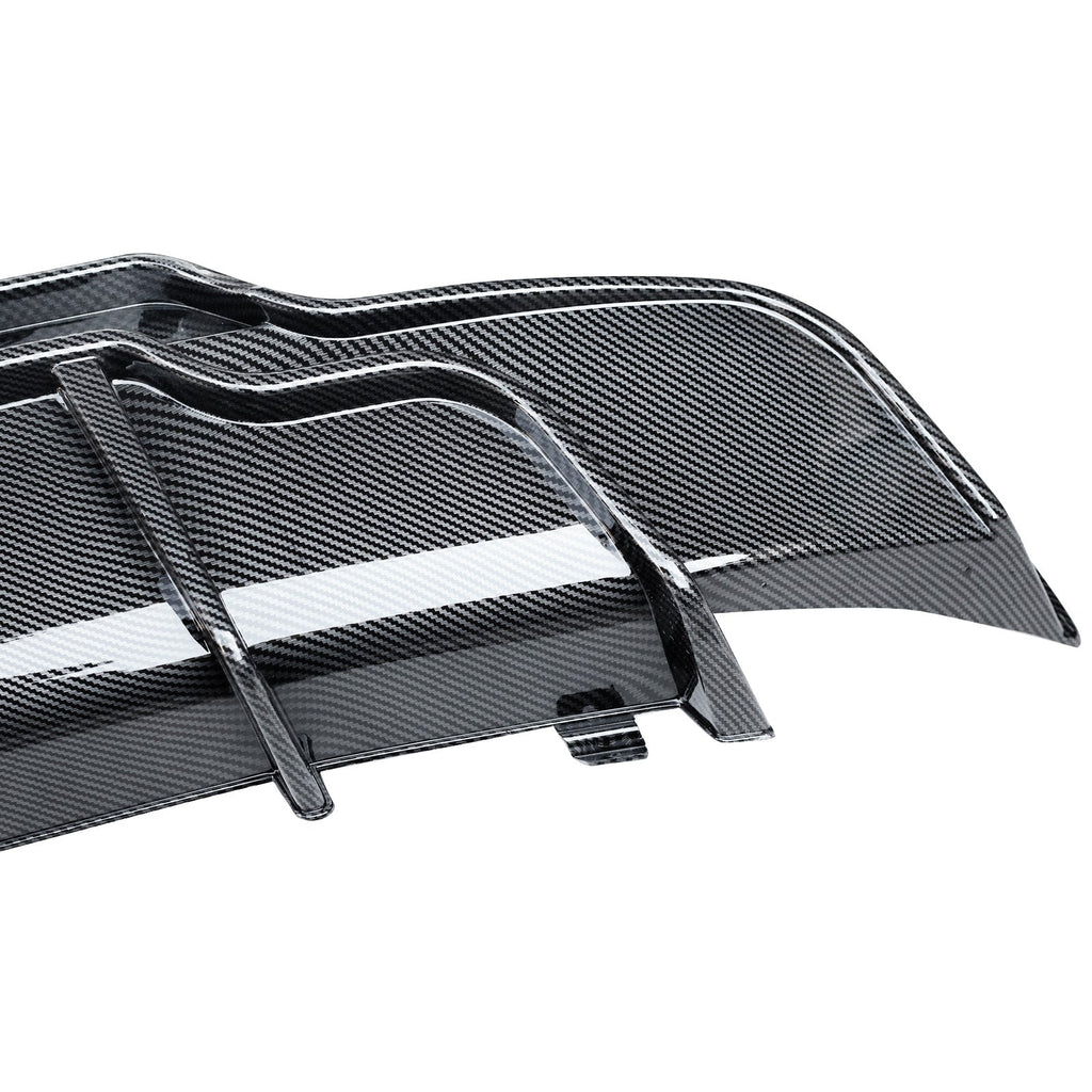 NINTE-Rear-Diffuser-For-2017-2022-Tesla- Model-3-ABS-Carbon-Fiber-Look