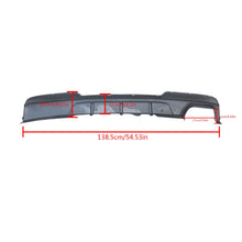 Cargar imagen en el visor de la galería, NINTE Rear Diffuser For 2011-2016 BMW 5-Series F10 M Sport 528i 