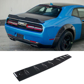 NINTE For 2008 - 2023 Dodge Challenger Roof Spoiler Roof Wing Top Lid Shark Fin Style ABS - NINTE