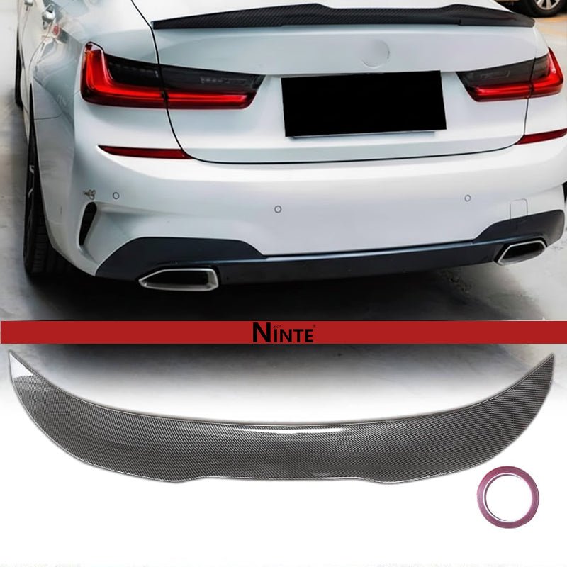 NINTE For 2019 - 2025 BMW 3 - Series G20 330i M340i G80 M3 Rear Spoiler PSM Style Trunk Wing - NINTE