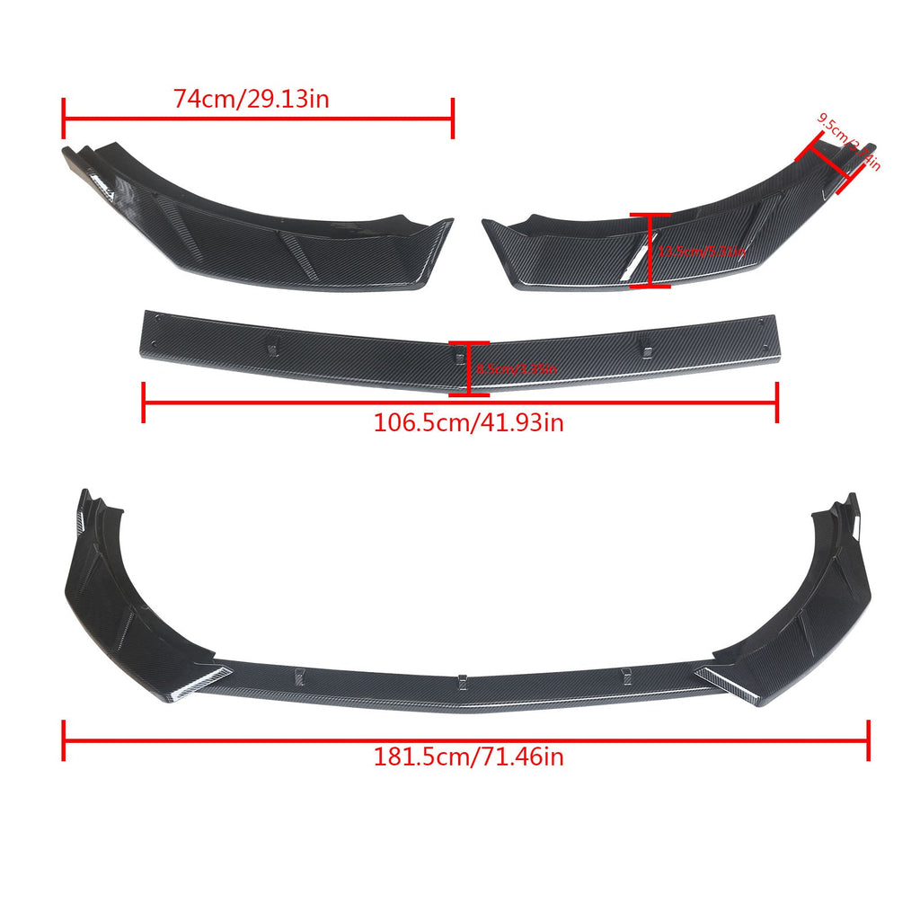 Ninte-abs-carbon-fiber-look-splitters-for-20-22-kia-k5-gt