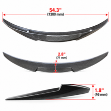 NINTE Rear Spoiler For 2011-2016 BMW F10 5-Series M4 Style Trunk Lip Spoiler Wing