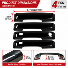 NINTE Door Handle Cover Trim for 2021-2026 Ford F-150 & Bronco – Smart-Key Fitment Options