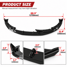 NINTE Front Lip For 2020-26 Cadillac CT4 Front Bumper Splitter - NINTE