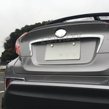 画像をギャラリービューアに読み込む, Toyota C-HR 2016-2018 ABS Chrome Rear Tailgate Trunk License Trim Cover - NINTE