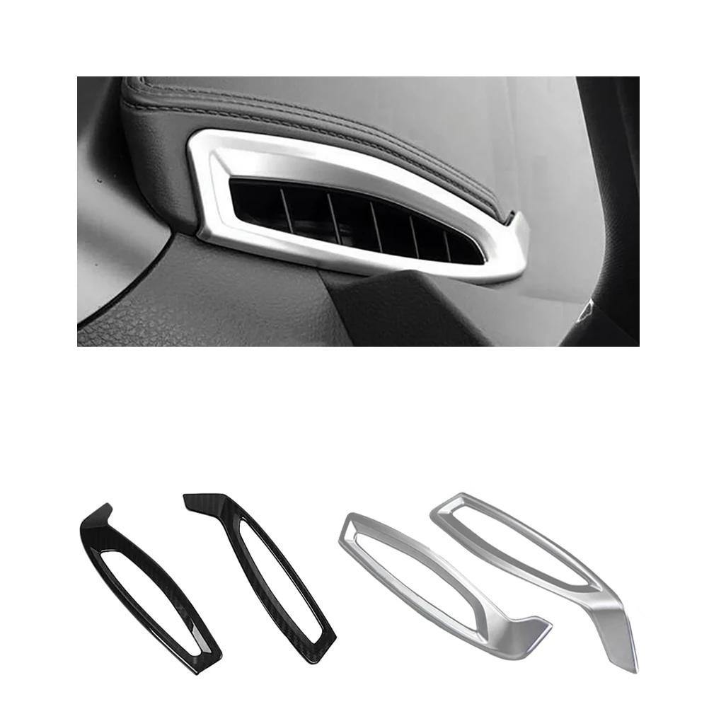 NINTE Toyota C-HR CHR 2016-2018 Matte & Carbon Fiber Upper Air Vent Outlet Trim Cover - NINTE