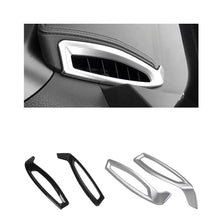 Cargar imagen en el visor de la galería, NINTE Toyota C-HR CHR 2016-2018 Matte &amp; Carbon Fiber Upper Air Vent Outlet Trim Cover - NINTE