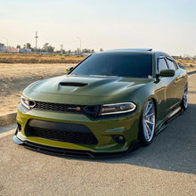 Load image into Gallery viewer, NINTE For 2015-2023 Dodge Charger SRT Scat Pack Front Lip ABS 4 PCs Front Bumper Splitter
